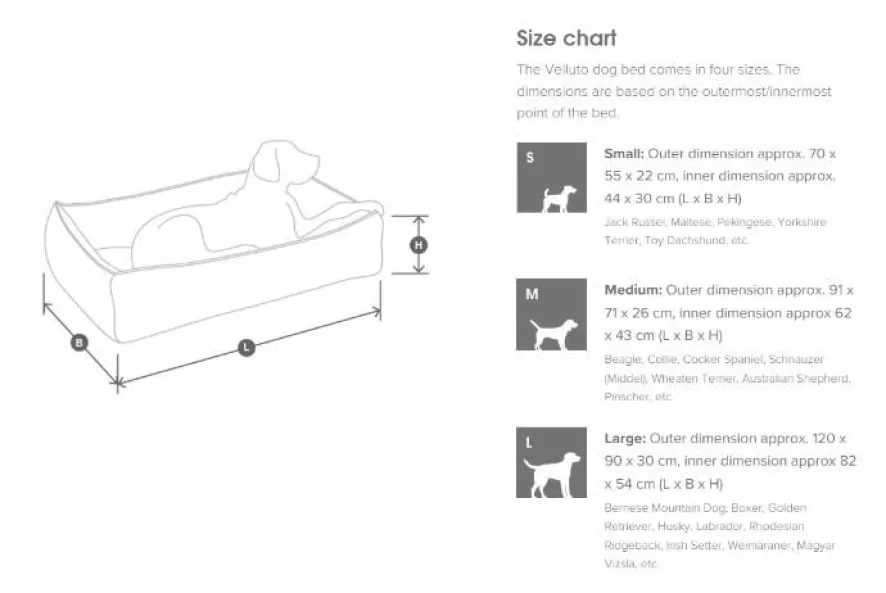 MiaCara Velluto Hondenmand Small Greige 12 MiaCara Velluto Hondenmand Small Greige - Afbeelding 12