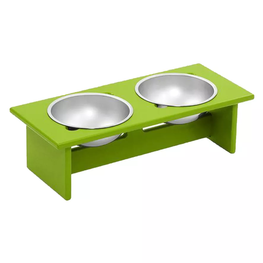 Loll Designs Minimalist Hondenvoerbak Small Leaf Gree 1 Loll Designs Minimalist Hondenvoerbak Small Leaf Gree