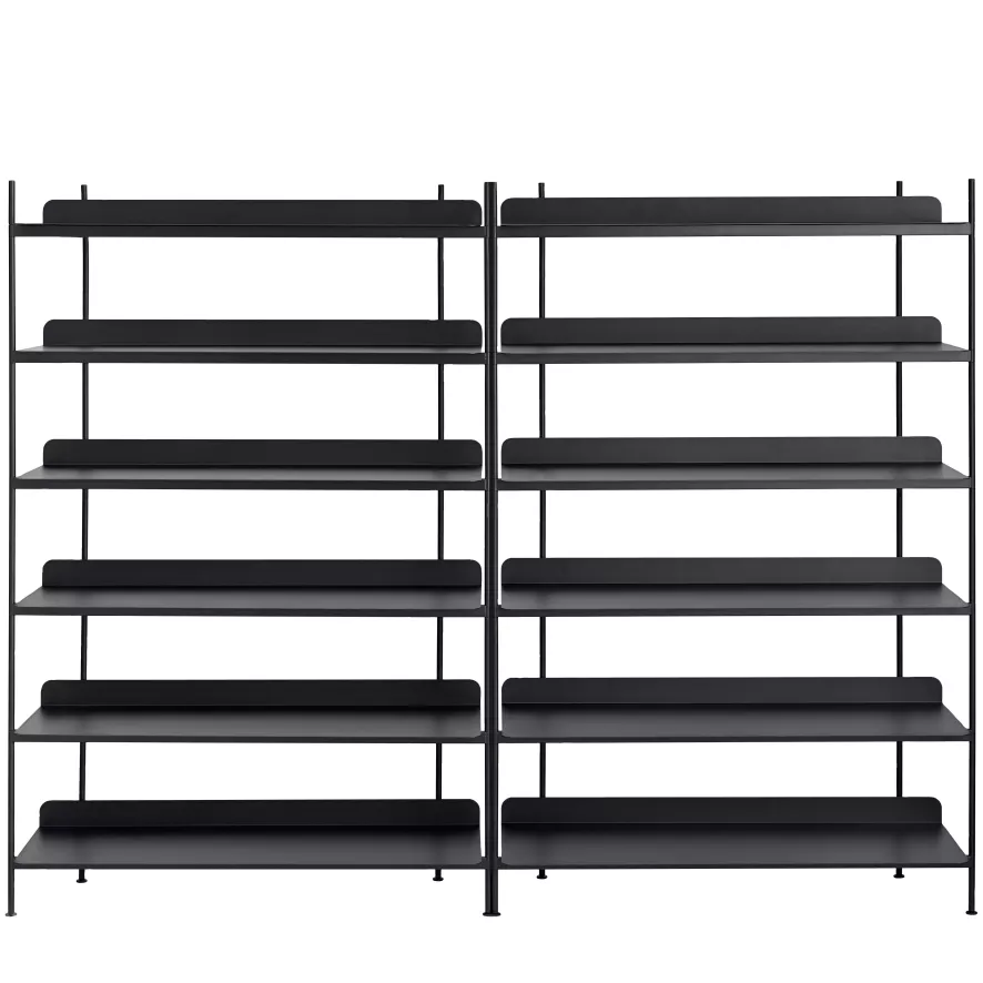 Muuto Compile 8 Stellingkast Zwart 1 Muuto Compile 8 Stellingkast Zwart