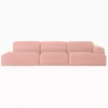 Muuto Connect Bank Driezitter Steelcut Trio 515 Rechts