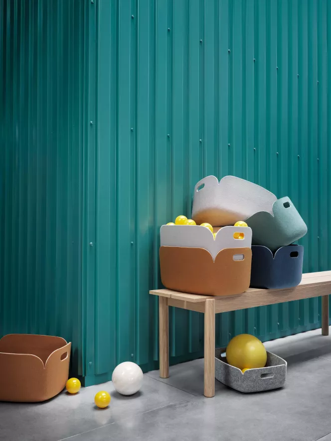 Muuto Restore Tray Opbergmand Bruin Groen 10 Muuto Restore Tray Opbergmand Bruin Groen - Afbeelding 10