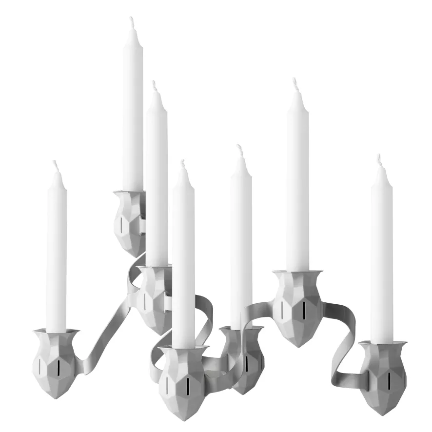 Muuto The More The Merrier Kandelaar Wit 2 Muuto The More The Merrier Kandelaar Wit - Afbeelding 2