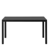 Muuto Workshop Bureau 130x65 Zwart Linoleum