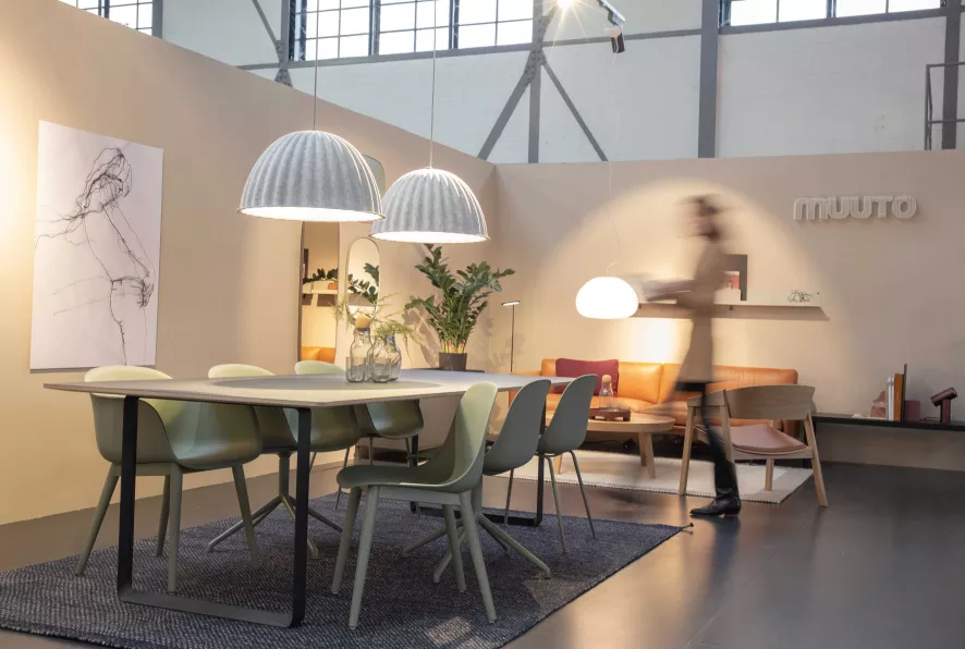 Muuto Fiber Side Wood Stoel Oker 17 Muuto Fiber Side Wood Stoel Oker - Afbeelding 17