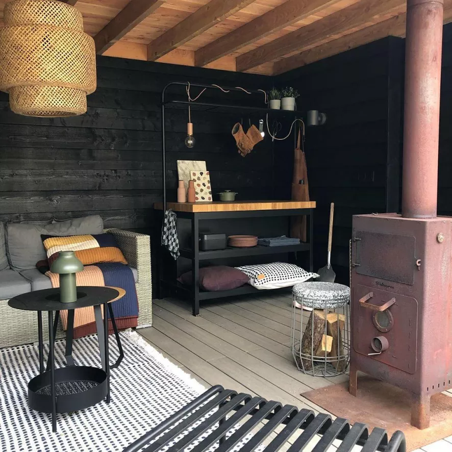 Hay Palissade Voetenbank Antraciet 8 Hay Palissade Voetenbank Antraciet - Afbeelding 8