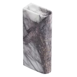 Northern Monolith Kandelaar Tall Wit Marmer