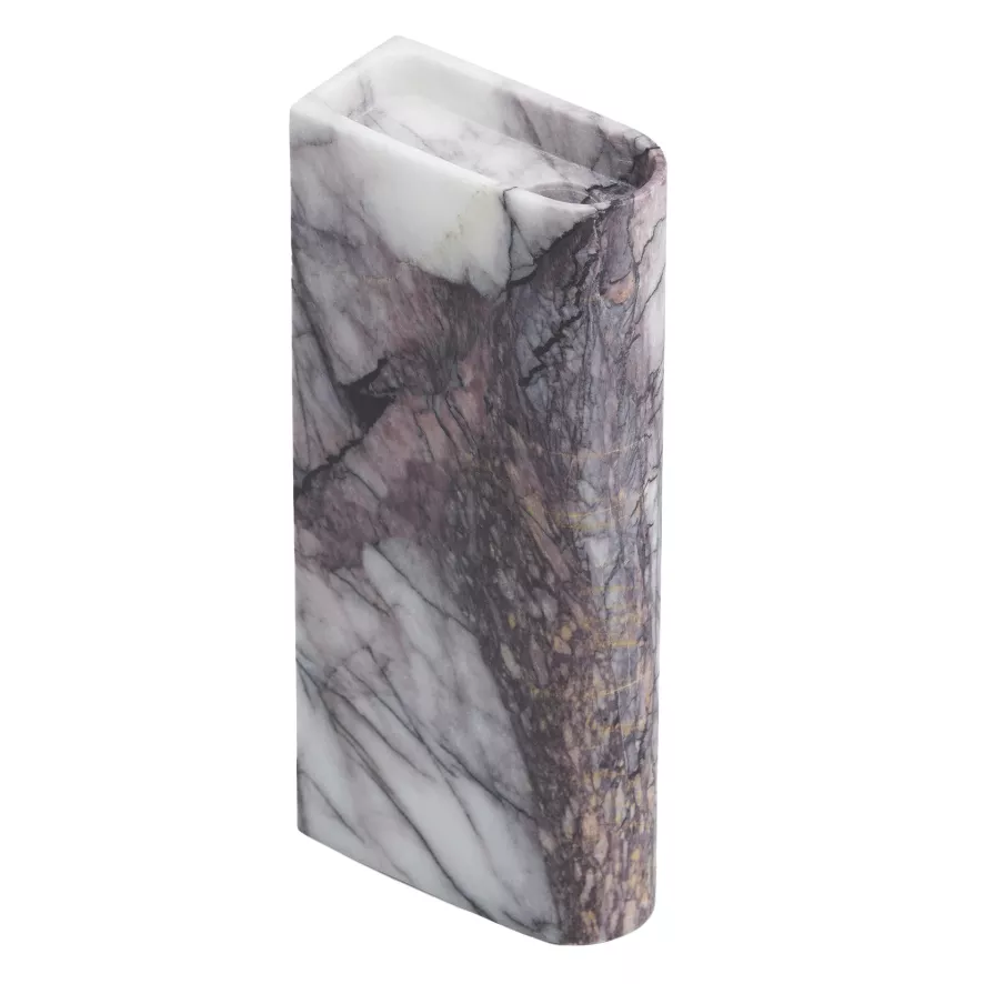 Northern Monolith Kandelaar Tall Wit Marmer 1 Northern Monolith Kandelaar Tall Wit Marmer