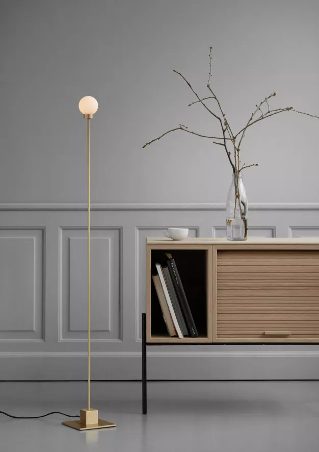 Northern Snowball Vloerlamp Wit 2 Northern Snowball Vloerlamp Wit - Afbeelding 2