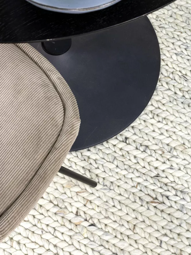 Nuuck Fletta Vloerkleed 200x300 Donker Grijs 13 Nuuck Fletta Vloerkleed 200x300 Donker Grijs - Afbeelding 13