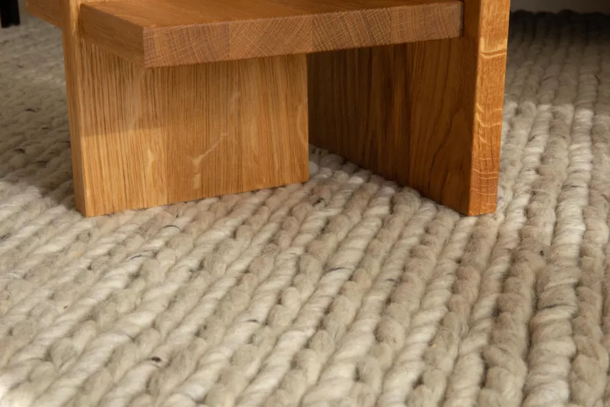 Nuuck Fletta Vloerkleed 200x300 Donker Grijs 2 Nuuck Fletta Vloerkleed 200x300 Donker Grijs - Afbeelding 2