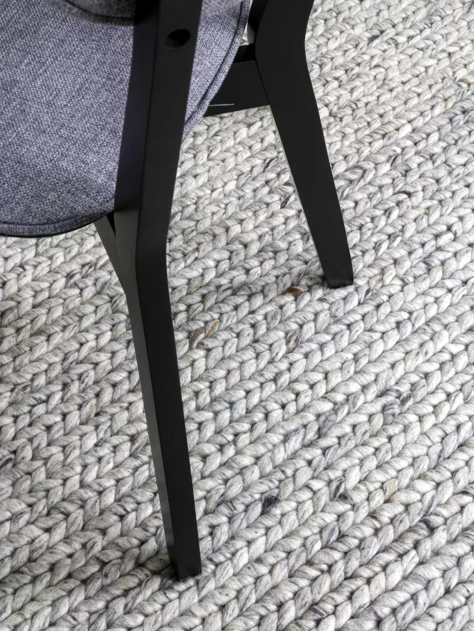 Nuuck Fletta Vloerkleed 200x300 Donker Grijs 11 Nuuck Fletta Vloerkleed 200x300 Donker Grijs - Afbeelding 11