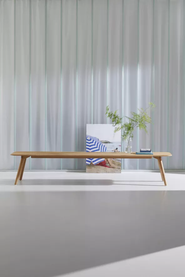 Objekte Unserer Tage Meyer Eetbank 200 Waxed Eiken 4 Objekte Unserer Tage Meyer Eetbank 200 Waxed Eiken - Afbeelding 4