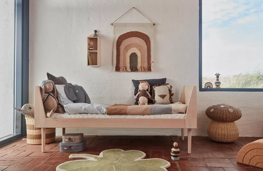 OYOY Hevali Kinderbed 70x165 Licht Beuken 6 OYOY Hevali Kinderbed 70x165 Licht Beuken - Afbeelding 6