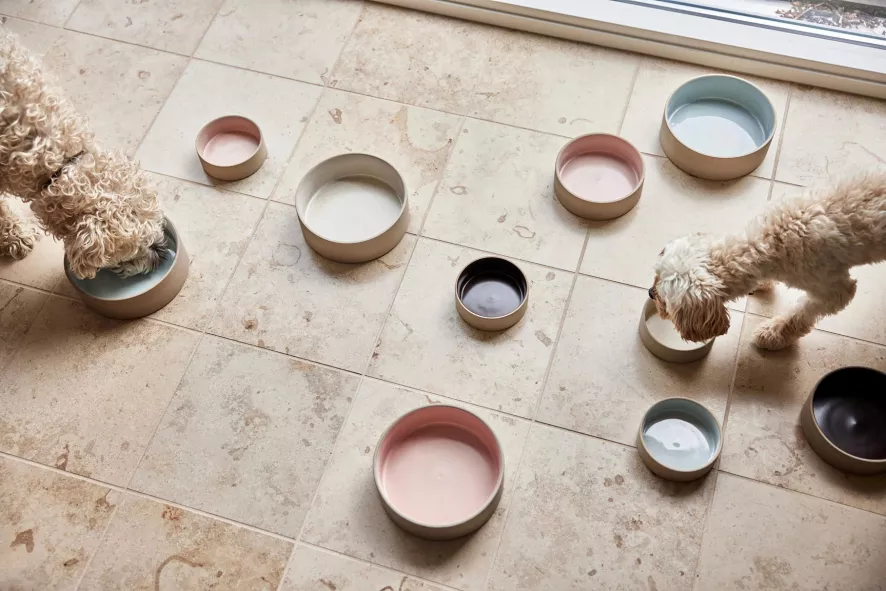 OYOY Sia Hondenvoerbak Large Ø21 Offwhite 4 OYOY Sia Hondenvoerbak Large Ø21 Offwhite - Afbeelding 4