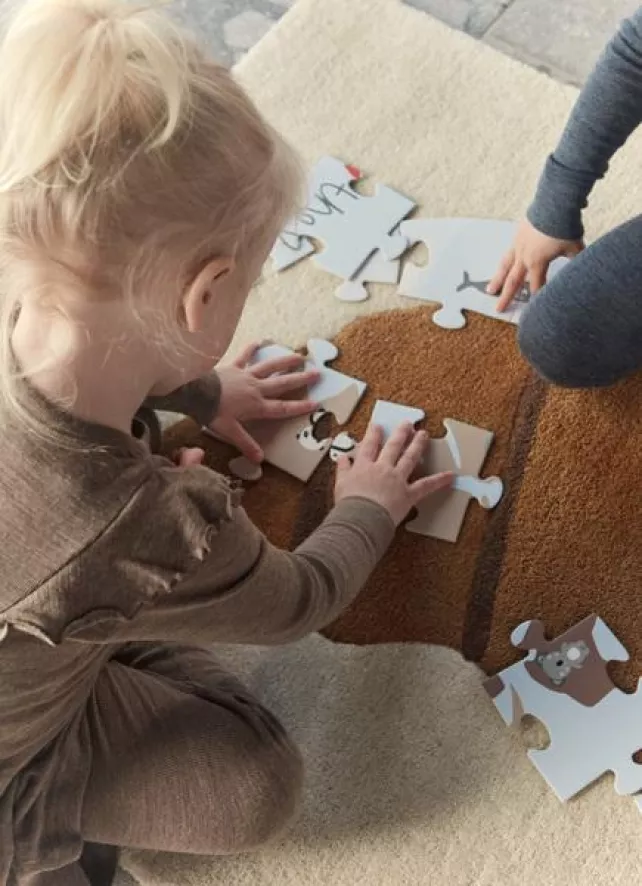 OYOY The World Puzzel Speelgoed Ø60 2 OYOY The World Puzzel Speelgoed Ø60 - Afbeelding 2