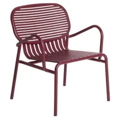 Petite Friture Week-end Fauteuil Bordeaux