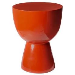 POLSPOTTEN Tam Tam Bijzettafel Koraalrood