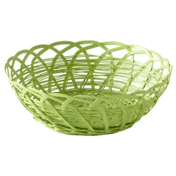 POLSPOTTEN Bakkie Schaal Metaal Rond Ø24,5 X H8 Lichtgroen