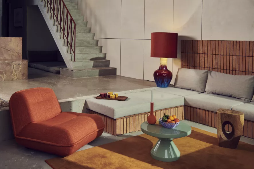 POLSPOTTEN Zig Zag Salontafel Olijf 8 POLSPOTTEN Zig Zag Salontafel Olijf - Afbeelding 8