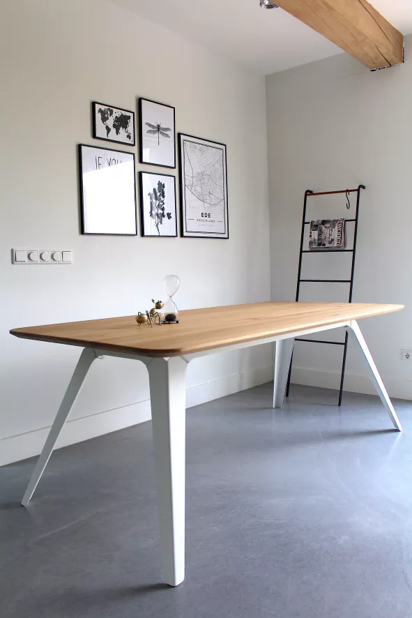 Puik Fold Tafel 200x95 Naturel, Zwart Onderstel 20 Puik Fold Tafel 200x95 Naturel, Zwart Onderstel - Afbeelding 20