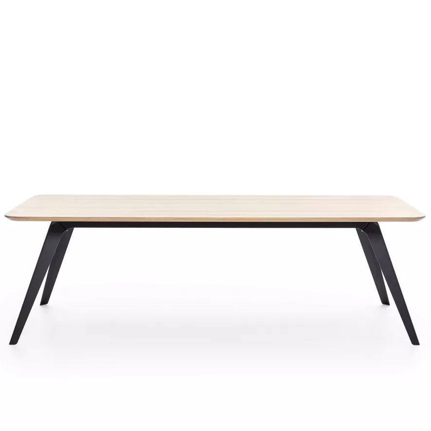 Puik Fold Tafel 200x95 Naturel, Zwart Onderstel 1 Puik Fold Tafel 200x95 Naturel, Zwart Onderstel