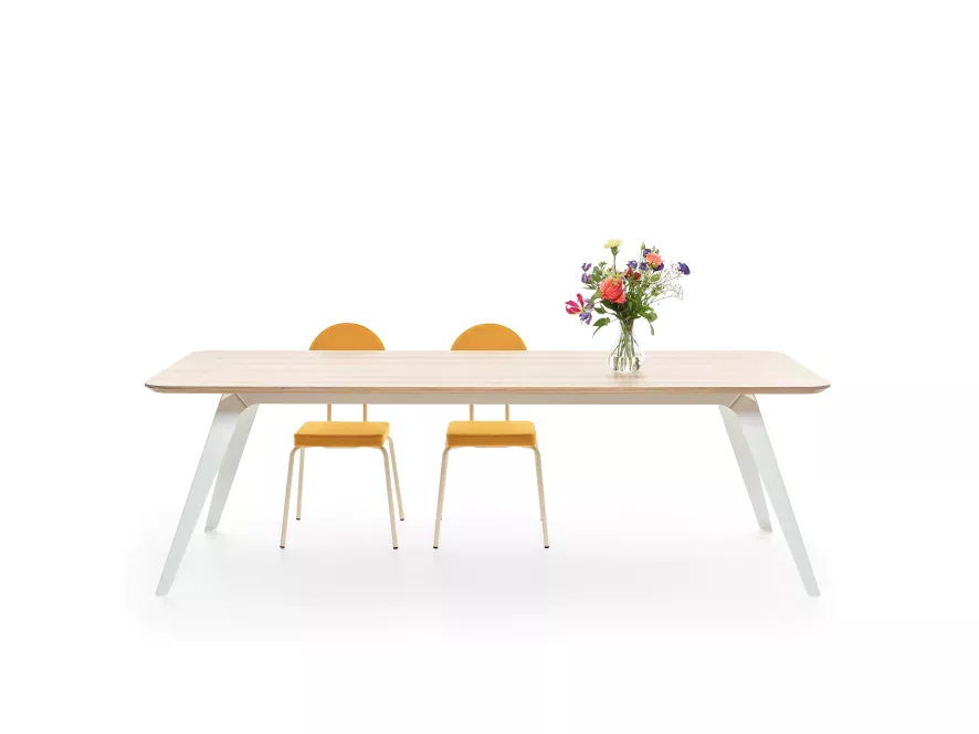 Puik Fold Tafel 200x95 Naturel, Zwart Onderstel 9 Puik Fold Tafel 200x95 Naturel, Zwart Onderstel - Afbeelding 9