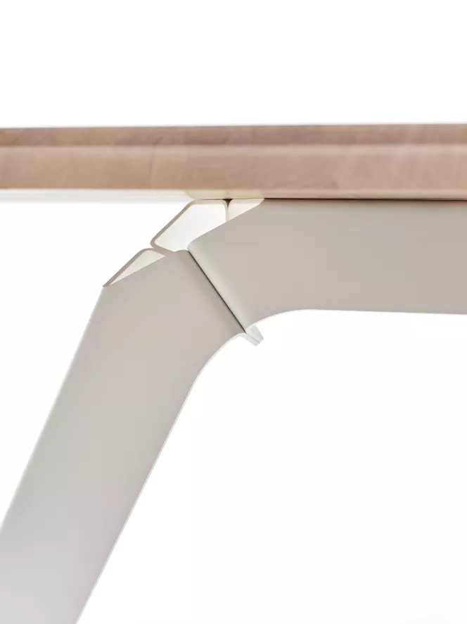 Puik Fold Tafel 200x95 Naturel, Zwart Onderstel 16 Puik Fold Tafel 200x95 Naturel, Zwart Onderstel - Afbeelding 16