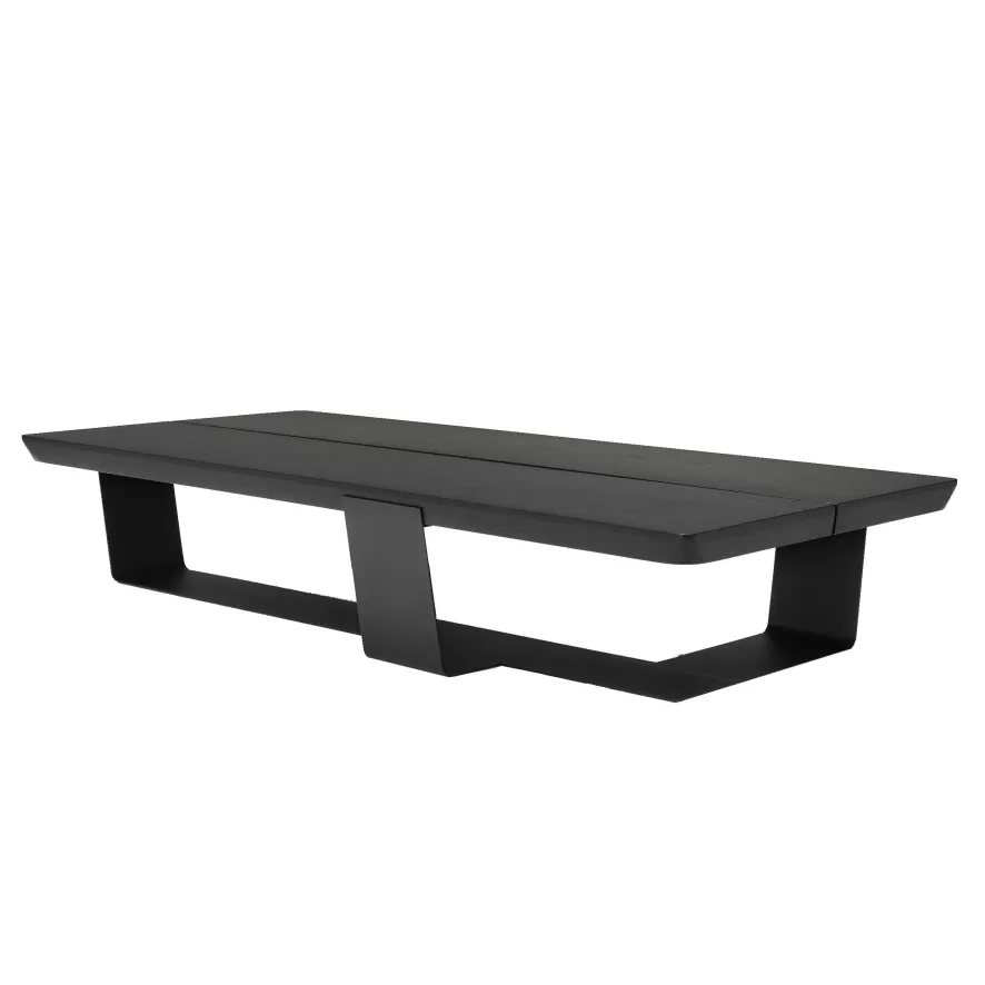 QLiv Crossings Salontafel 120x60 Met Lectuurbak Skylt Smoked Oak 5 QLiv Crossings Salontafel 120x60 Met Lectuurbak Skylt Smoked Oak - Afbeelding 5