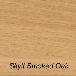 QLiv On Top Eettafel Ovaal 200x90 Skylt Smoke Oak