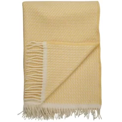 Røros Tweed Mello Plaid 150x210 Lemon Yellow