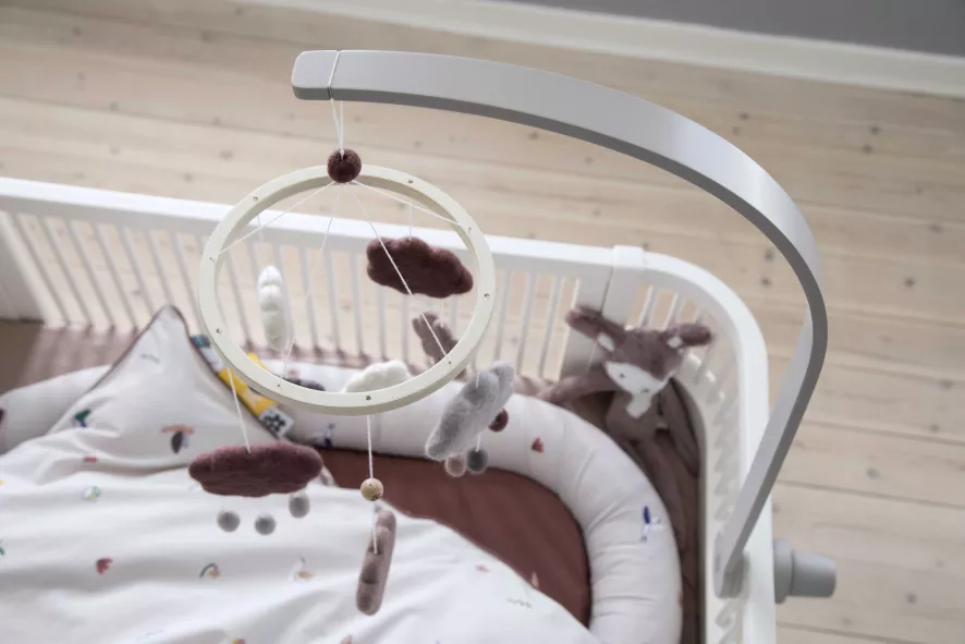 Sebra Tweedekansje - Sebra Kili Baby Ledikant Mist Green 10 Sebra Tweedekansje - Sebra Kili Baby Ledikant Mist Green - Afbeelding 10