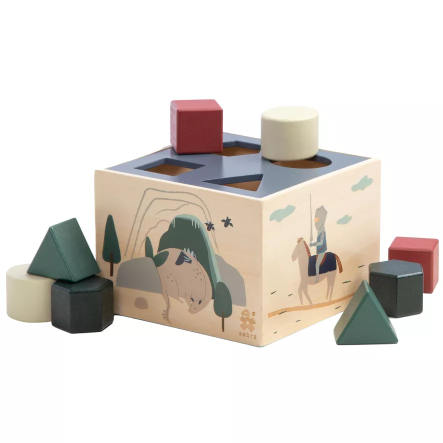 Sebra Dragon Tales Houten Vormenstoof Speelgoed 2 Sebra Dragon Tales Houten Vormenstoof Speelgoed - Afbeelding 2