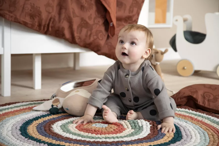 Sebra Forest Junior Dekbedovertrek 100x140 Dark Amber 6 Sebra Forest Junior Dekbedovertrek 100x140 Dark Amber - Afbeelding 6