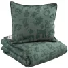 Sebra Forest Junior Dekbedovertrek 100x140 Bottle Green