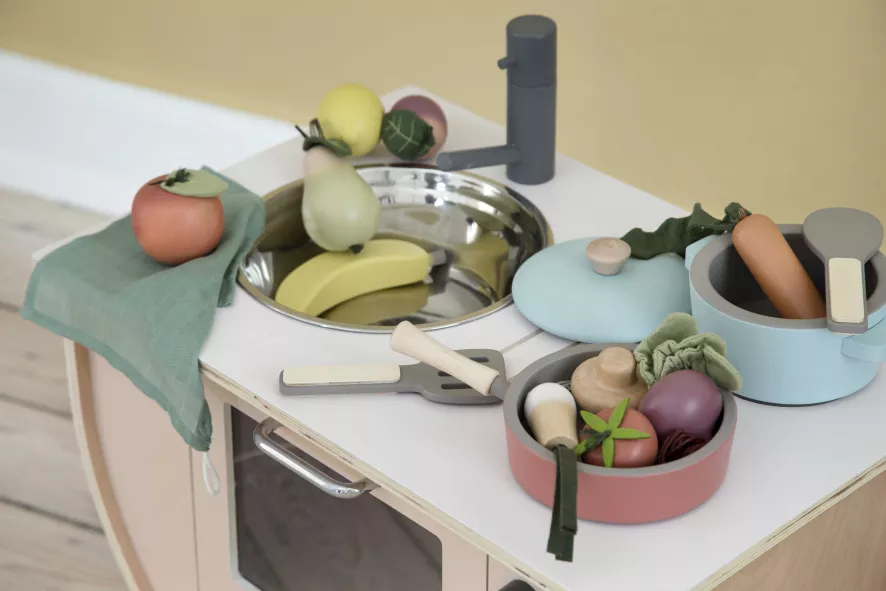 Sebra Houten Fruit Voor Speelkeuken 3 Sebra Houten Fruit Voor Speelkeuken - Afbeelding 3