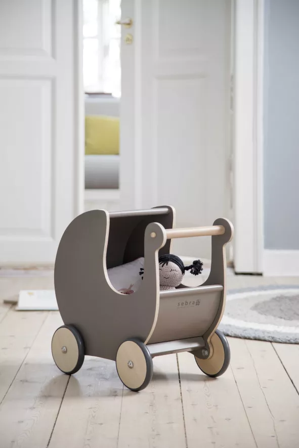 Sebra Poppenwagen Speelgoed Blossom Pink 7 Sebra Poppenwagen Speelgoed Blossom Pink - Afbeelding 7