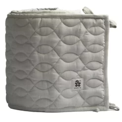 Sebra Quilted Baby Bed Bumper Accessoire Elephant Grey