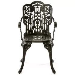 Seletti Industry Garden Tuinstoel Met Armleuning Zwart