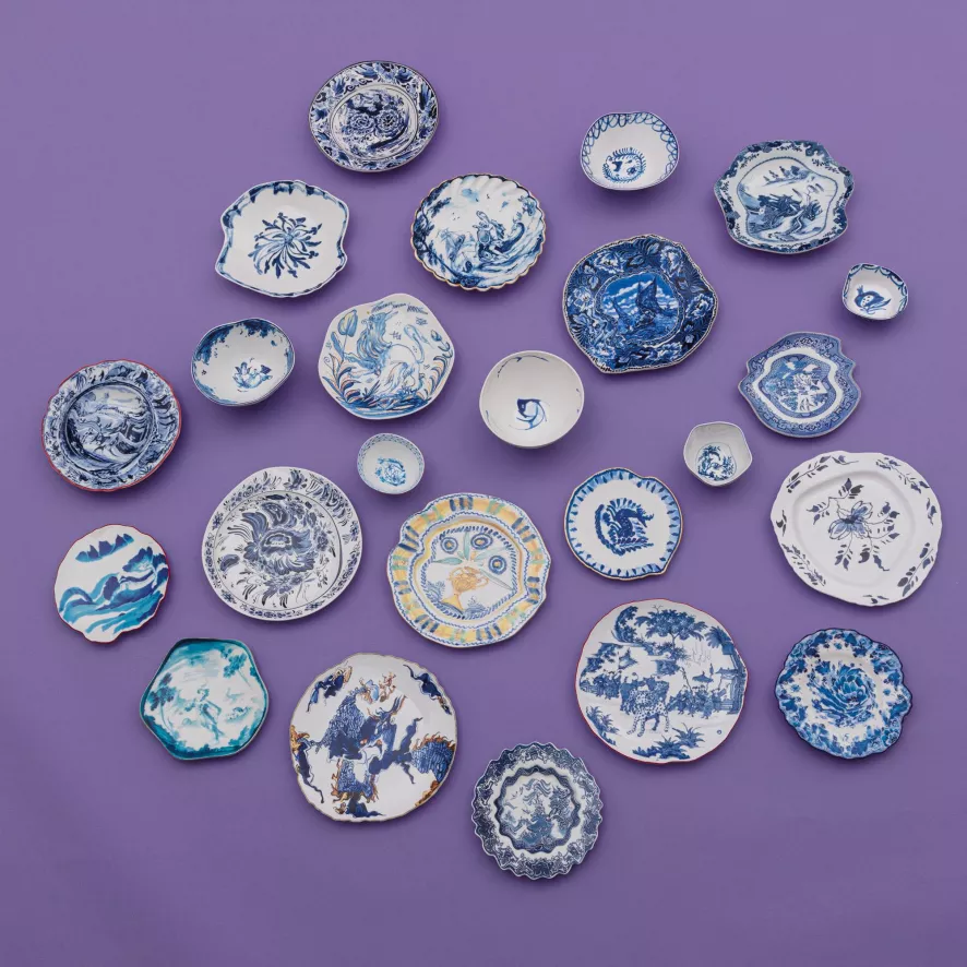 Seletti Classics On Acid Schaal Ø18.7 Pajaro 3 Seletti Classics On Acid Schaal Ø18.7 Pajaro - Afbeelding 3