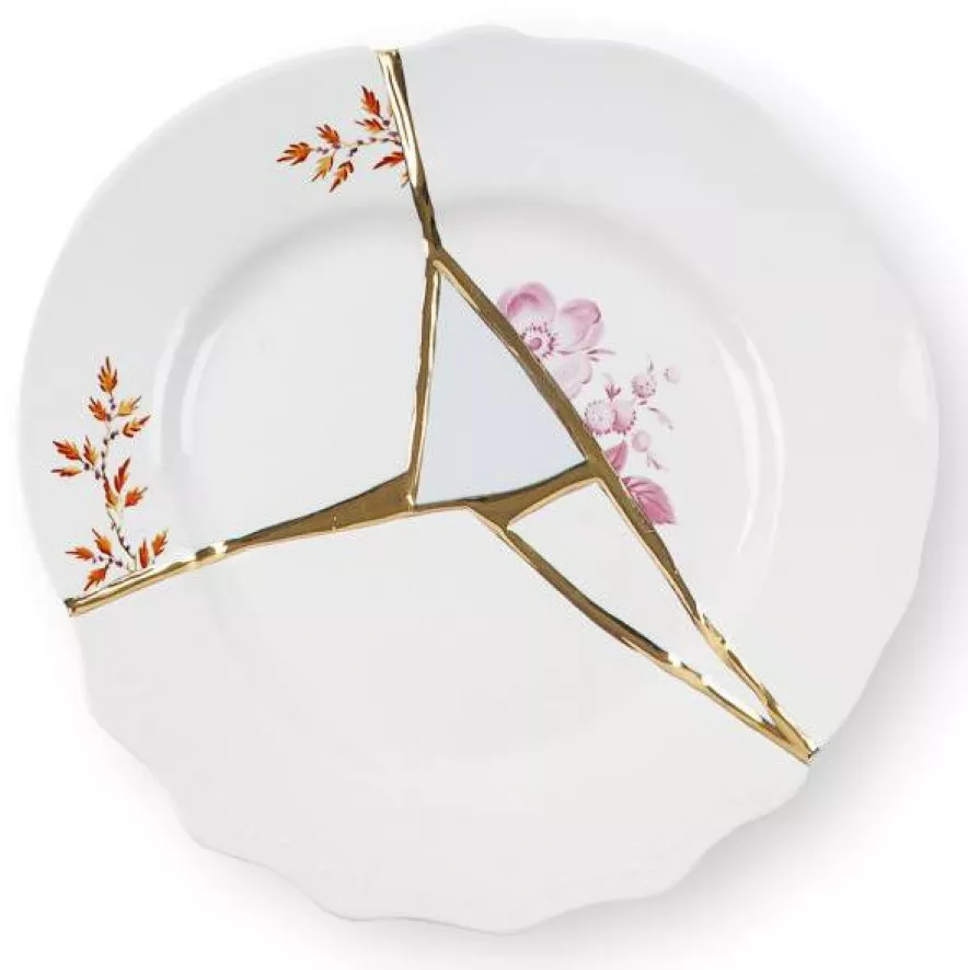 Seletti Kintsugi Dessertbord Ø21 1 1 Seletti Kintsugi Dessertbord Ø21 1