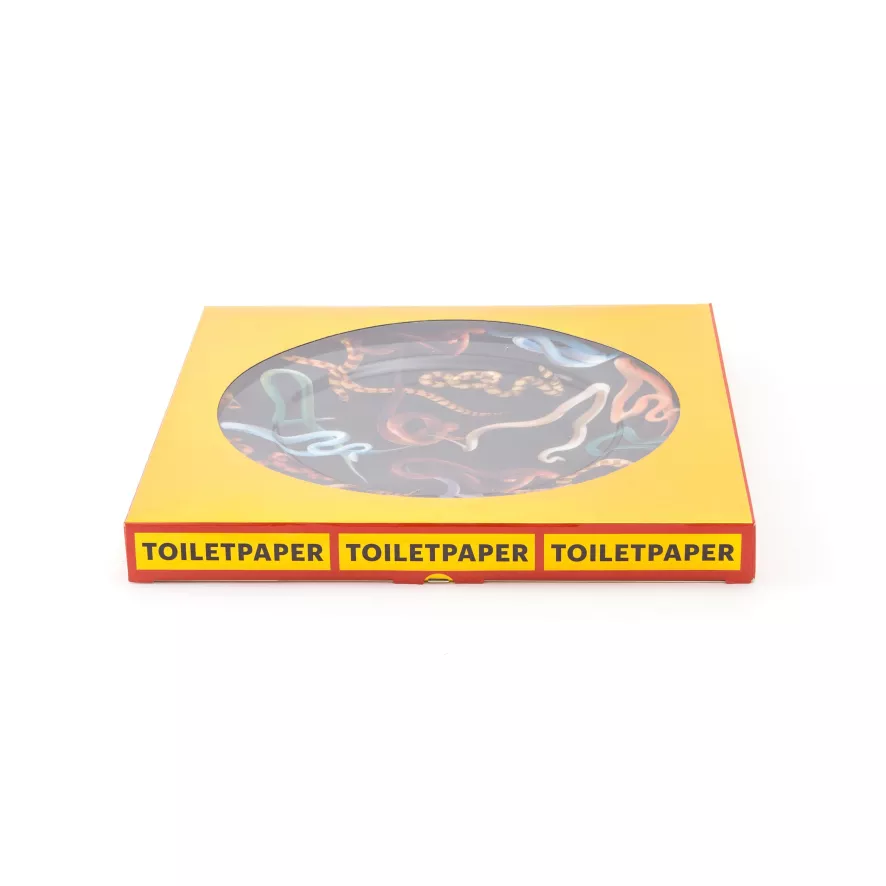 Seletti Toiletpaper Dinerbord Ø27 Porselein Revolver 6 Seletti Toiletpaper Dinerbord Ø27 Porselein Revolver - Afbeelding 6