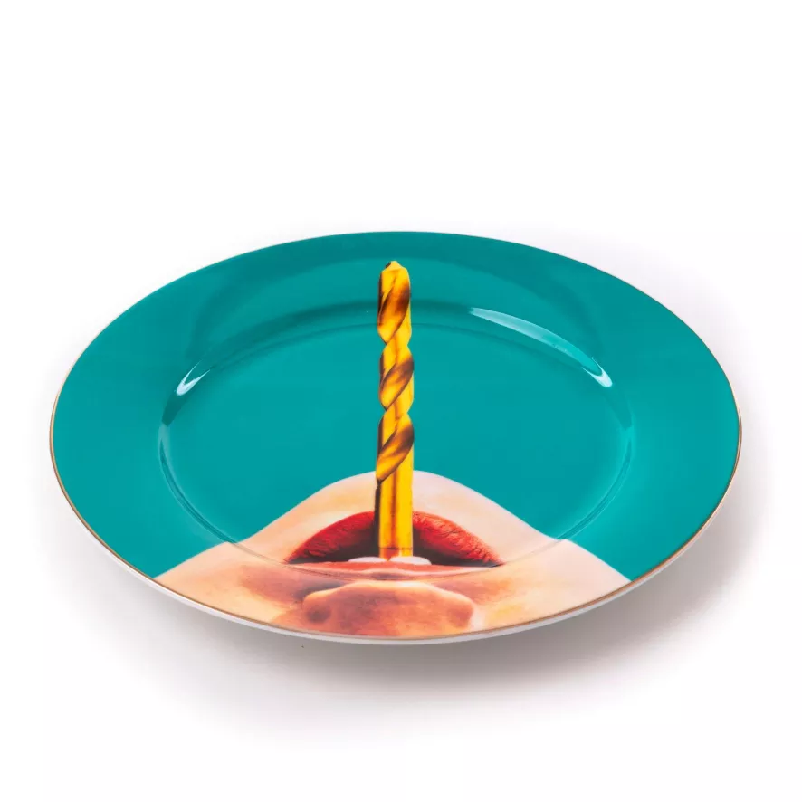 Seletti Toiletpaper Dinerbord Ø27 Porselein Revolver 8 Seletti Toiletpaper Dinerbord Ø27 Porselein Revolver - Afbeelding 8