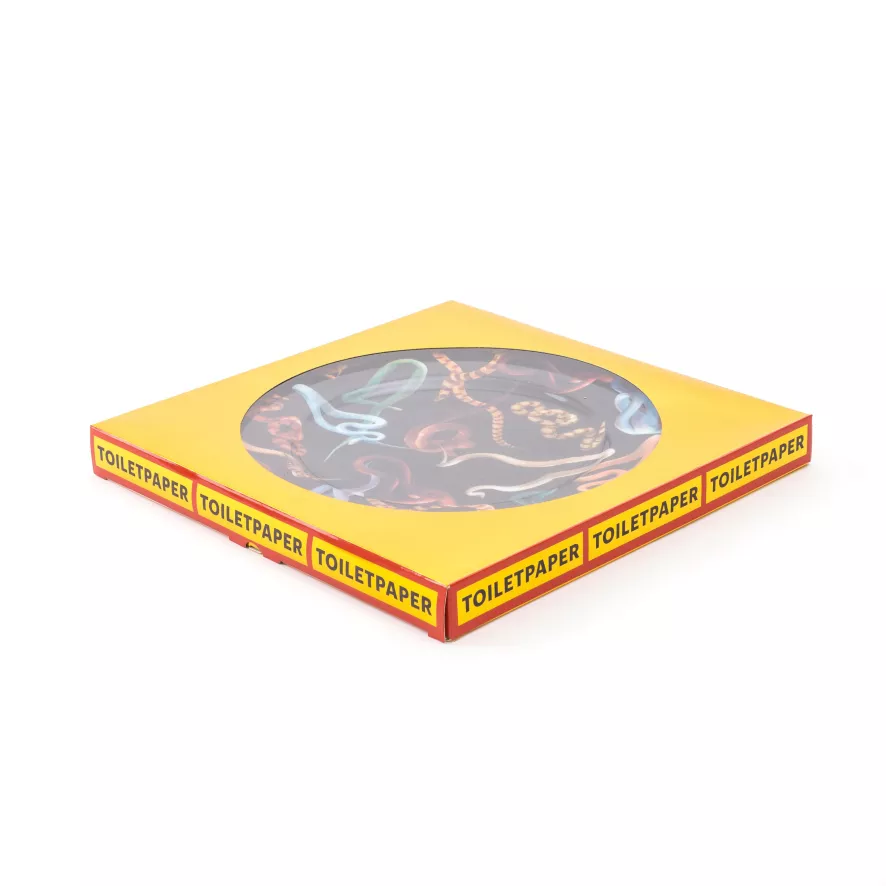 Seletti Toiletpaper Dinerbord Ø27 Porselein Revolver 7 Seletti Toiletpaper Dinerbord Ø27 Porselein Revolver - Afbeelding 7