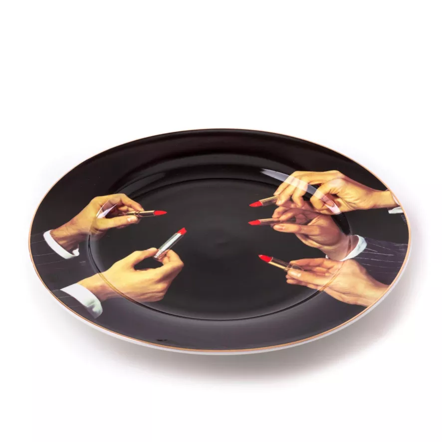 Seletti Toiletpaper Dinerbord Ø27 Porselein Revolver 9 Seletti Toiletpaper Dinerbord Ø27 Porselein Revolver - Afbeelding 9