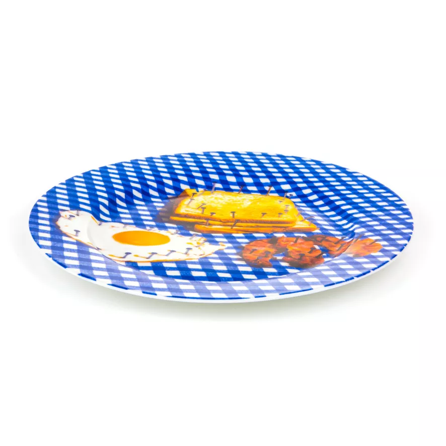 Seletti Toiletpaper Dinerbord Ø27 Porselein Revolver 14 Seletti Toiletpaper Dinerbord Ø27 Porselein Revolver - Afbeelding 14