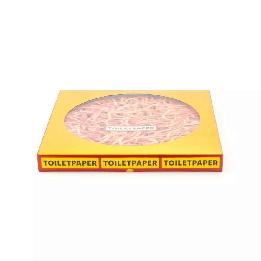Seletti Toiletpaper Dinerbord Ø27 Porselein Revolver 19 Seletti Toiletpaper Dinerbord Ø27 Porselein Revolver - Afbeelding 19