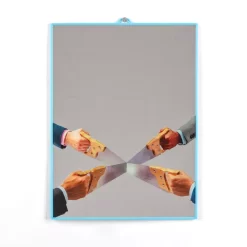 Seletti Toiletpaper Spiegel Medium Saws