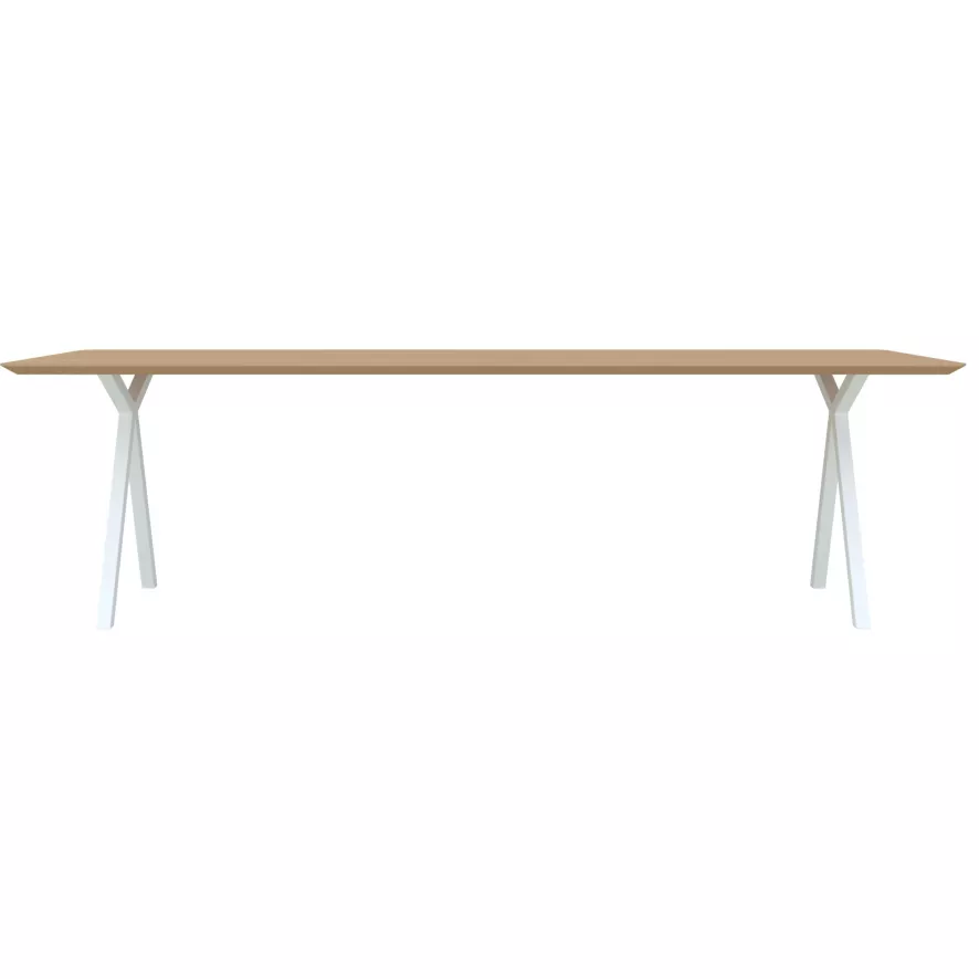 Studio HENK Slim X-Type Tafel 300x100 Zwart Frame, Hardwax Light 3041, Verjongd Ronde Hoeken 19 Studio HENK Slim X-Type Tafel 300x100 Zwart Frame, Hardwax Light 3041, Verjongd Ronde Hoeken - Afbeelding 19