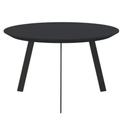 Studio HENK New Co Coffee Table 90 Zwart Onderstel, Zwarte Lak