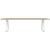 Studio HENK Topple Tafel 220x90 Wit Frame, Hardwax 3041, Rechte Hoeken